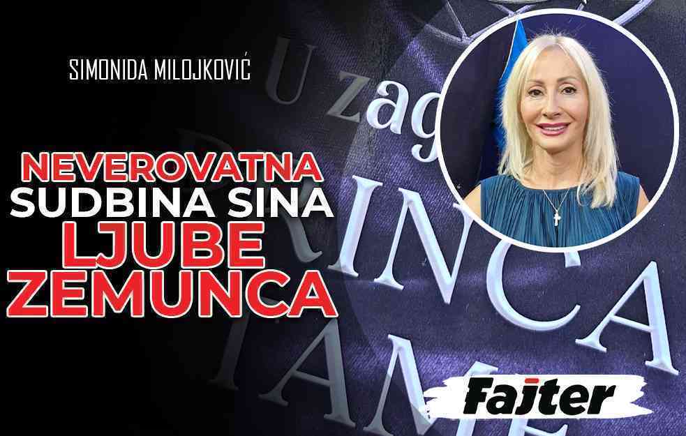 NEVEROVATNA SUDBINA SINA LJUBE ZEMUNCA - SIMONIDA MILOJKOVIĆ (VIDEO)